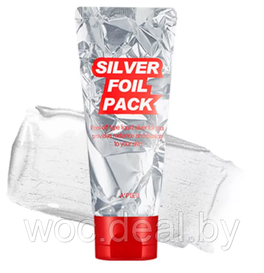 A'PIEU Маска-фольга A'Pieu Silver Foil Pack 60 мл - фото 1 - id-p167858426