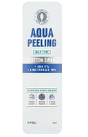 A'PIEU Пилинг для лица на ватной палочке Aqua Peeling Cotton Swab Mild Type 3 мл