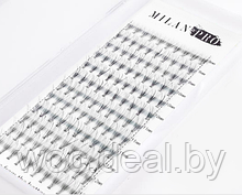 Milan Pro Пучки ресниц безузелковые комбинированные Черные 12 линий, 10D 0.07 C 8(2), 9(2),10(3), 11(3), 12(2)