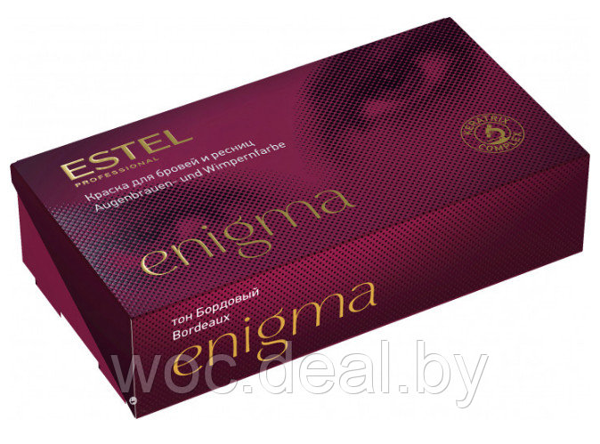 Estel Professional Краска для бровей и ресниц Enigma тон Бордовый - фото 1 - id-p167852659