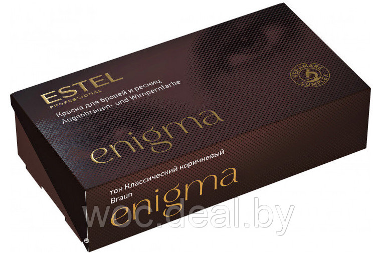 Estel Professional Краска для бровей и ресниц Enigma тон Коричневый - фото 1 - id-p167852663