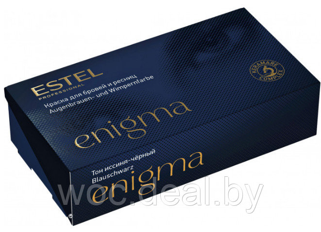 Estel Professional Краска для бровей и ресниц Enigma тон Иссиня-Черный - фото 1 - id-p167852665