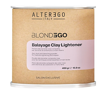 Alter Ego Осветляющий порошок для балаяжа розовый 7 уровней Balayage Clay Lightener Blond Ego 450 гр