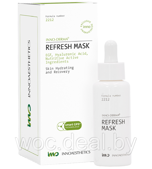 Innoaesthetics Восстанавливающая сыворотка для лица Refresh Mask Inno-Derma 50 мл - фото 1 - id-p167851744