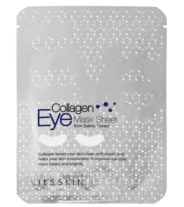 It's Skin Маска-патч с коллагеном для области вокруг глаз Collagen Eye Mask Sheet 3 гр - фото 1 - id-p167858566