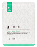 It's Skin Увлажняющая тканевая маска для лица Green Tea Watery Mask Sheet 17 гр