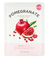 It's Skin Тканевая маска для лица с экстрактом граната The Fresh Mask Pomegranate 20 гр