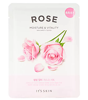 It's Skin Тканевая маска для лица с экстрактом розы The Fresh Mask Rose 20 гр