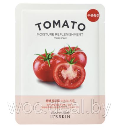It's Skin Тканевая маска для лица с экстрактом томата The Fresh Mask Tomato 18 гр - фото 1 - id-p167858622