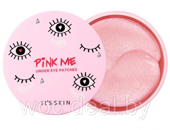 It's Skin Маска-патч для области вокруг глаз Pink Me Under Eye Patches 60 шт - фото 1 - id-p167858623