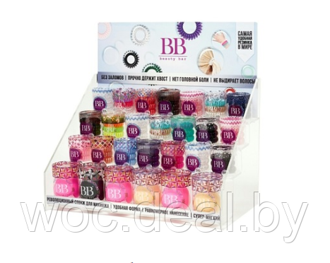 BB Beauty Bar Резинка-спиралька для волос 3 шт - фото 1 - id-p167854727