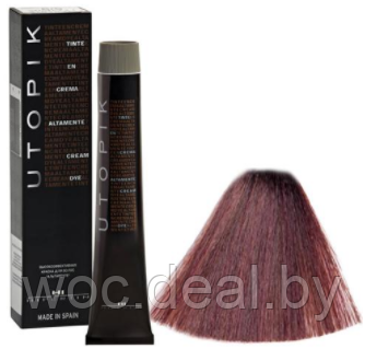 Hipertin Стойкая краска для волос Utopik Altamente 60 мл, 5.42 Светлый шатен медно-перламутровый - фото 1 - id-p167857668