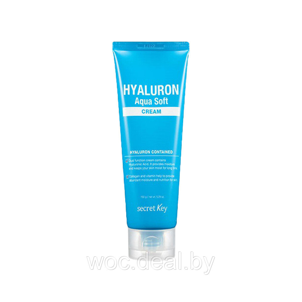 Secret Key Увлажняющий крем для лица Hyaluron Aqua Micro-Peel Cream, 150 мл - фото 1 - id-p167858723