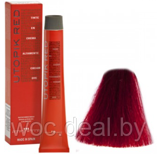 Hipertin Стойкая краска для волос интенсивные тона Red Utopik Altamente 60 мл, 7.66 Гранат - фото 1 - id-p167857729