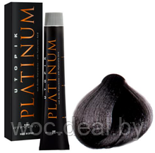Hipertin Стойкая краска для волос Utopik Platinum 60 мл, 4.11 Шатен пепельный