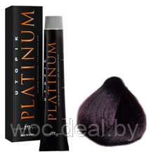 Hipertin Стойкая краска для волос Utopik Platinum 60 мл, 4.25 Каштан перламутрово-красный