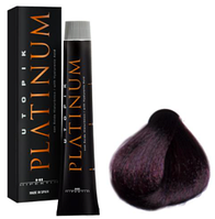 Hipertin Стойкая краска для волос Utopik Platinum 60 мл, 5.25 Светлый каштан перламутрово-красный