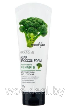 Welcos Пенка для умывания с экстрактом брокколи Around Me Broccoli Foam 150 мл - фото 1 - id-p167858748