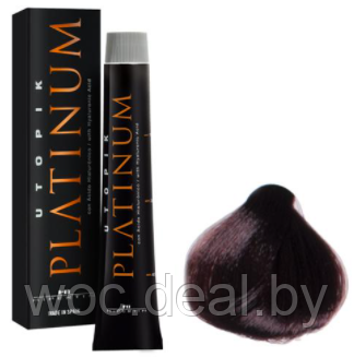 Hipertin Стойкая краска для волос Utopik Platinum 60 мл, 5.76 Каштан коричнево-красный - фото 1 - id-p167857745
