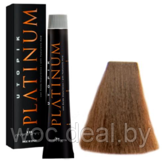 Hipertin Стойкая краска для волос Utopik Platinum 60 мл, 6.74 Тёмный блондин песочно-медный - фото 1 - id-p167857755