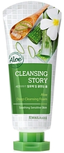 Welcos Пенка для умывания увлажняющая Cleansing Story Foam Cleansing Aloe 120 мл