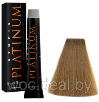 Hipertin Стойкая краска для волос Utopik Platinum 60 мл, 7.71 Блондин песочный пепельный - фото 1 - id-p167857761