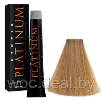 Hipertin Стойкая краска для волос Utopik Platinum 60 мл, 7.73 Блондин песочно-золотистый - фото 1 - id-p167857762