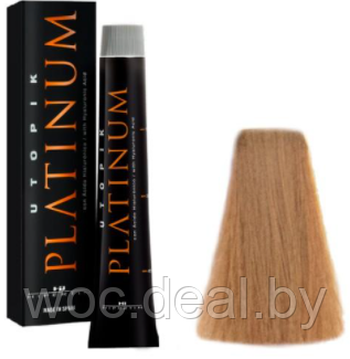 Hipertin Стойкая краска для волос Utopik Platinum 60 мл, 7.74 Блондин песочно-медный - фото 1 - id-p167857763