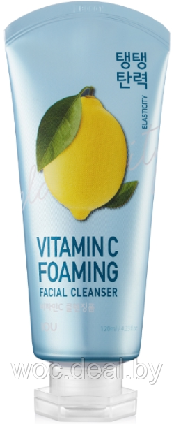 Welcos Пенка для умывания тонизирующая IOU Vitamin C Foaming Facial Cleanser 120 мл - фото 1 - id-p167858772
