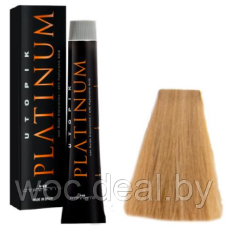 Hipertin Стойкая краска для волос Utopik Platinum 60 мл, 8.74 Светлый блондин песочно-медный - фото 1 - id-p167857772