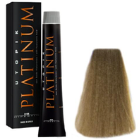 Hipertin Стойкая краска для волос Utopik Platinum 60 мл, 8.00+ Светлый блондин интенсивный