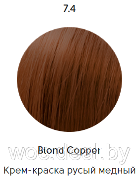 Epica Professional Стойкая крем-краска для волос Color Shade 100 мл, 7.4 - фото 1 - id-p167857878
