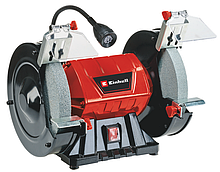 Точильный станок Einhell TC-BG 200 L (400W, круг 200x32x25 mm, 2980 об/мин, подсветка, для сухого шлифования)