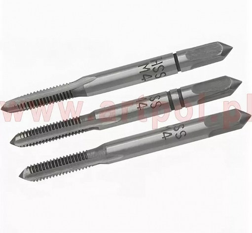 Метчик для нарезания внутр.резьбы(3шт в к-те)М3х0,5 "Artpol" AR46000, фото 2