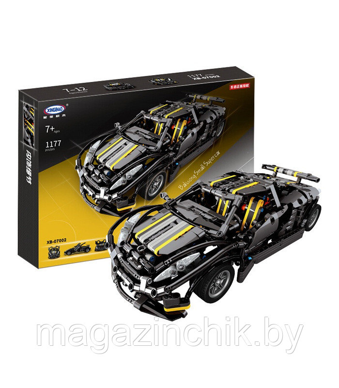 Конструктор Balisong Small Super Car XB-07002 1177 деталей - фото 3 - id-p167864855