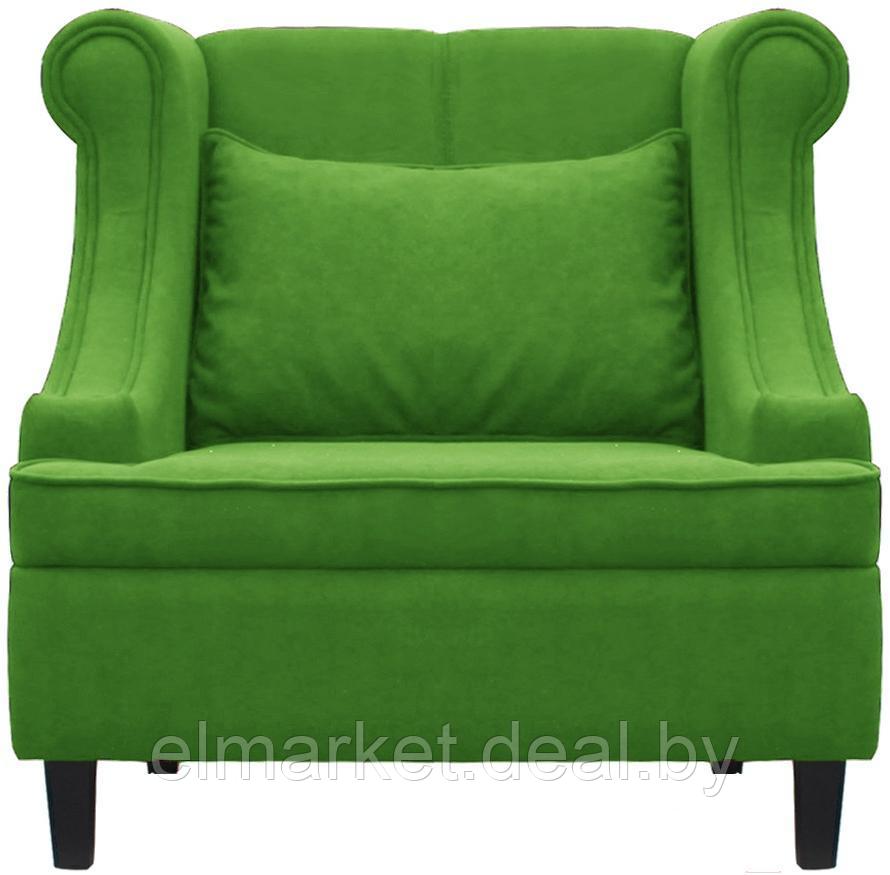Кресло Бриоли Людвиг В26 зеленый - фото 1 - id-p167872103