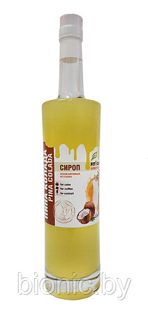 Сироп низкокалорийный ПИНА КОЛАДА "FITFORCE", бут.стекл.0.7 л, 1/6, фото 2