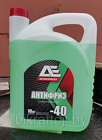 Антифриз AUTOEXPRESS GREEN G11-40  (канистра 10 кг), зеленый