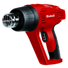 Фен строительный Einhell TH-HA 2000/1 (2000W, 350/550 °С, поток 300/500 л/мин, в комплекте 4 насадки, кейс)