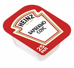 Heinz – барбекю соус ХАЙНЦ 25г в коробке 125шт