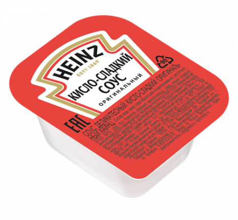 Heinz кисло-сладкий соус ХАЙНЦ 25г в коробке 125шт - фото 2 - id-p167886592