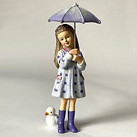 Фигура интерьерная Девочка с зонтиком
