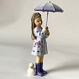 Фигура интерьерная Девочка с зонтиком, фото 2