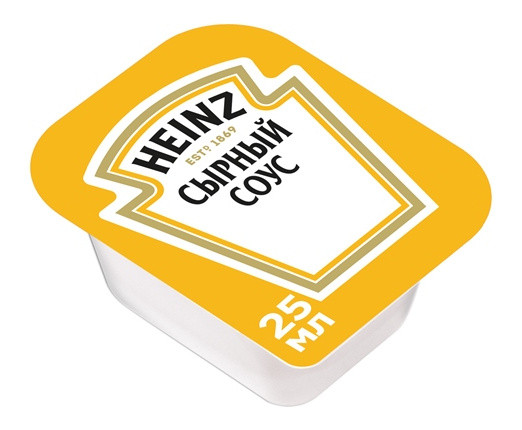 Heinz сырный соус ХАЙНЦ 25г в коробке 125шт - фото 1 - id-p167891015