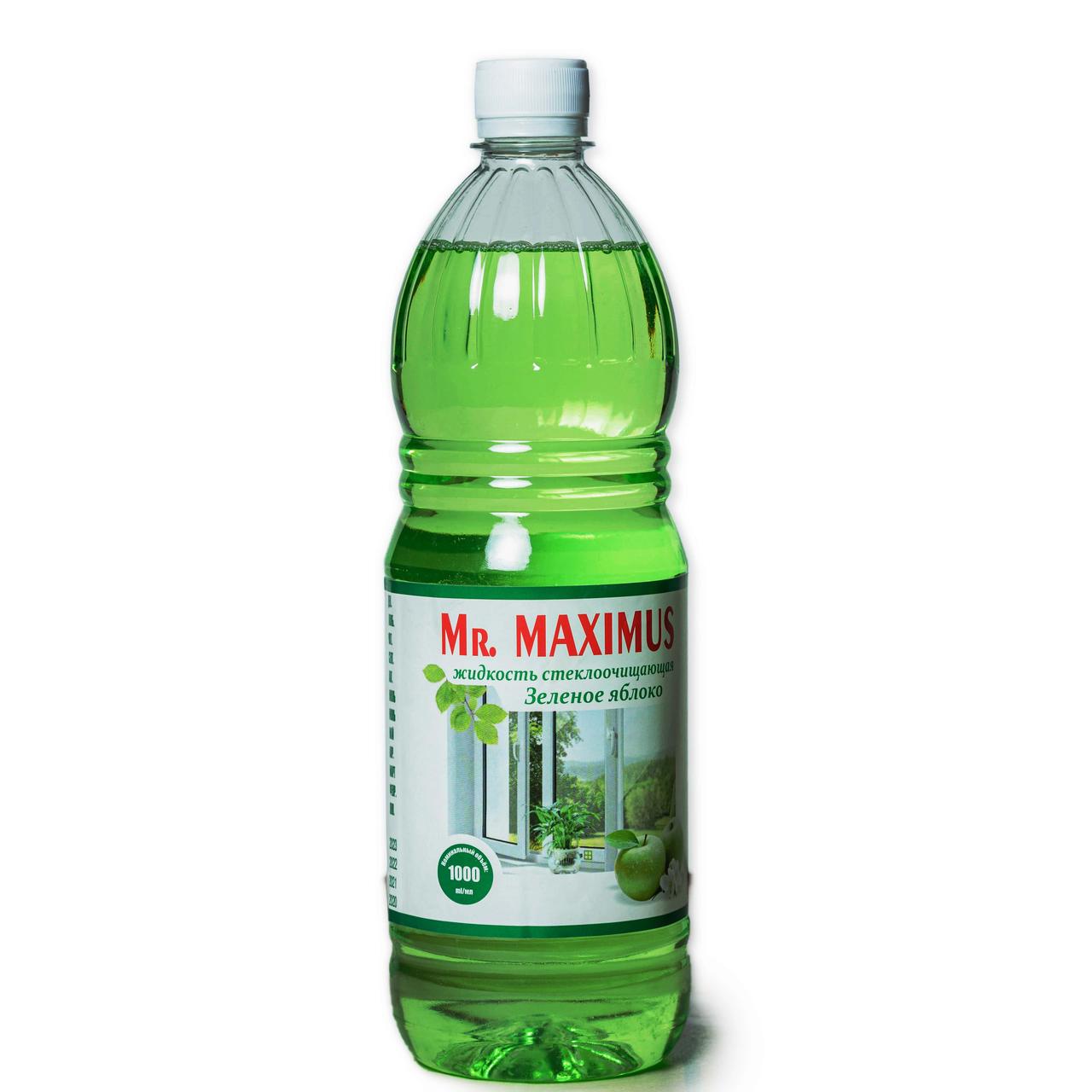 Жидкость стеклоочищающая "Mr. MAXIMUS зелёное яблоко", 1000 мл