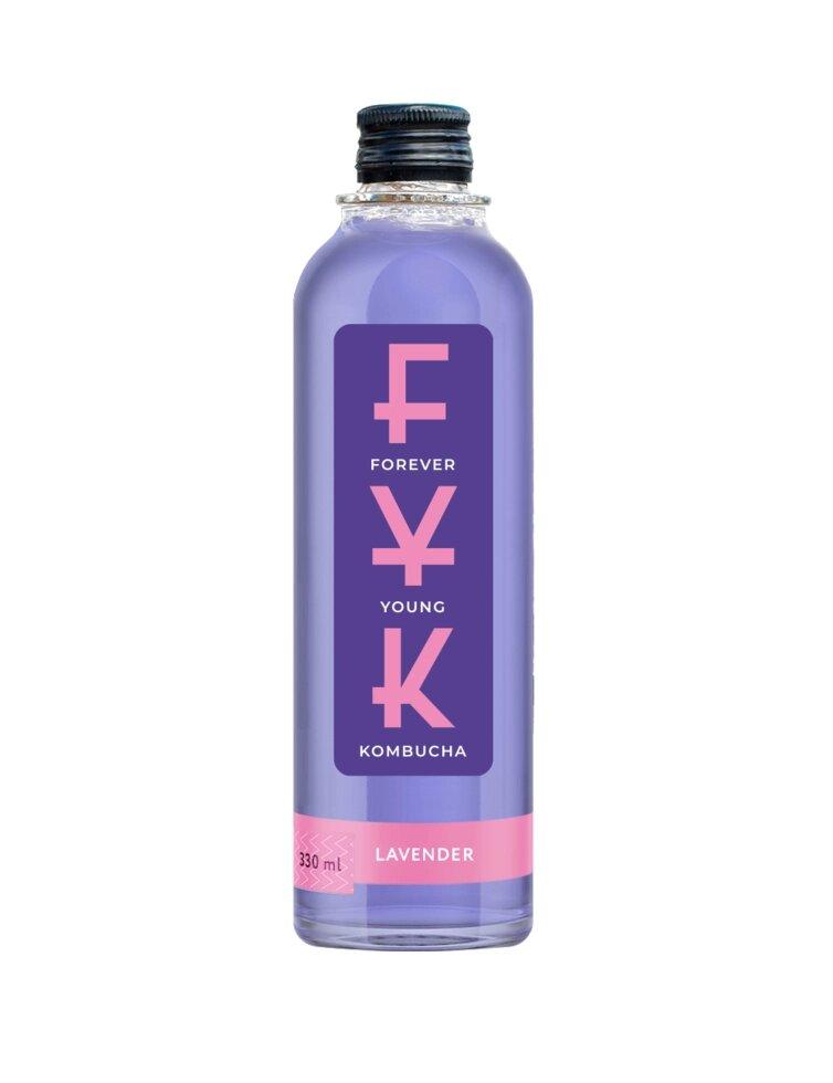 Комбуча FYK Лаванда, 330 мл