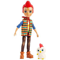 Кукла Редвард Рустер с питомцем петушком Клак (Redward Rooster and Cluck) 15см Enchantimals Mattel GJX39, фото 1