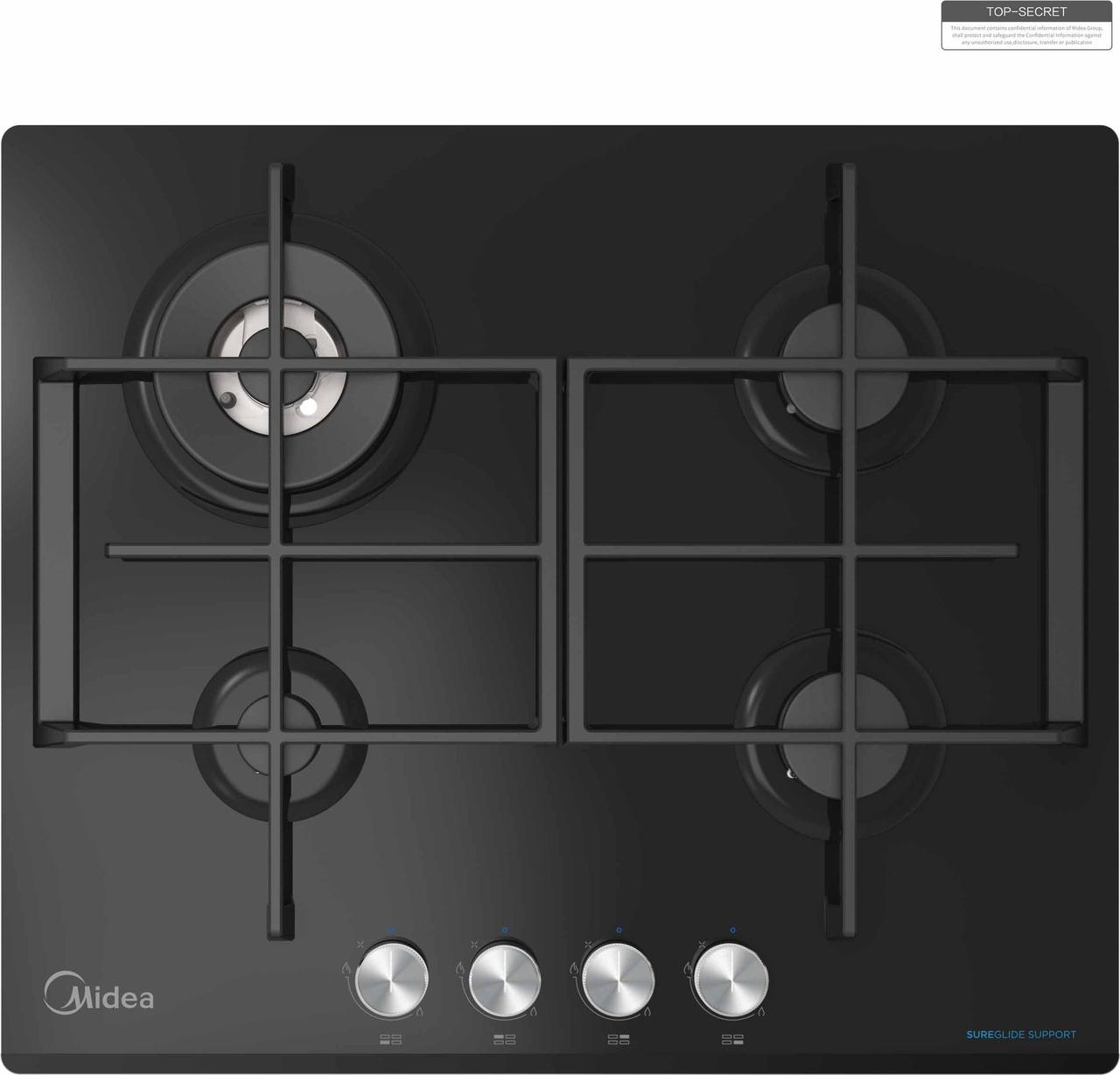 Газовая варочная поверхность Midea MG621TGB