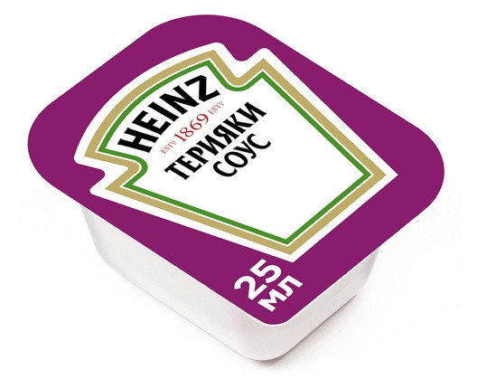 Heinz соус терияки ХАЙНЦ 25г в коробке 125шт - фото 1 - id-p167893007