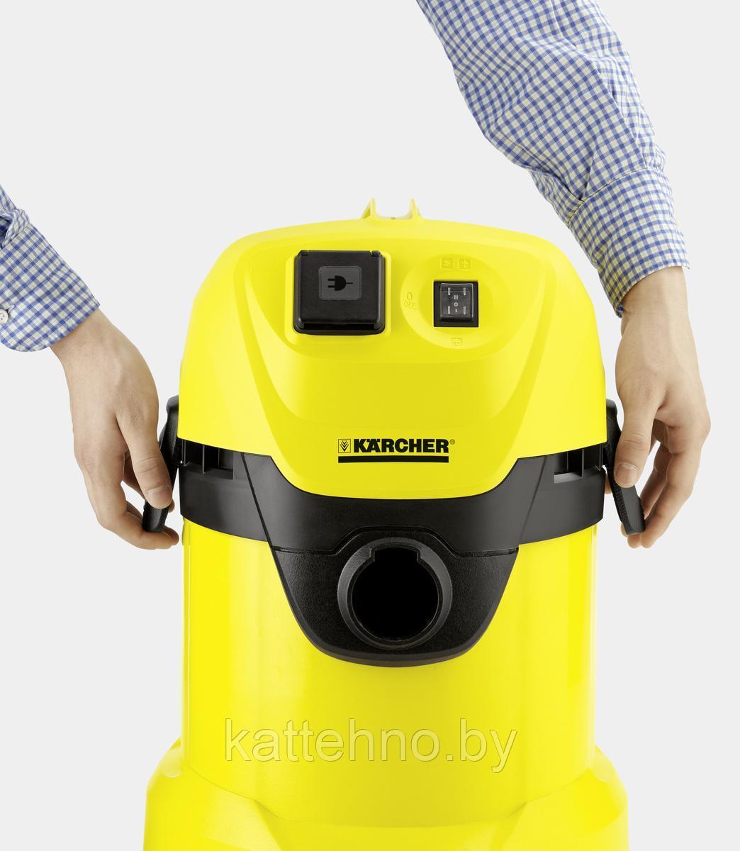 ХОЗЯЙСТВЕННЫЙ ПЫЛЕСОС KARCHER WD 3 P - фото 3 - id-p167901201